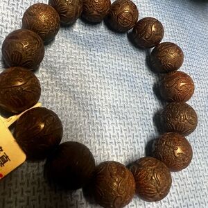 Buddha bead wooden Bracelet Buddhist prayer for men& women scented rosewood